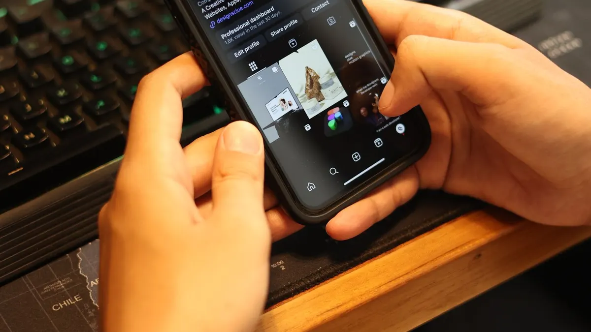 Pesquisa de produtos vencedores e de anúncios no smartphone
