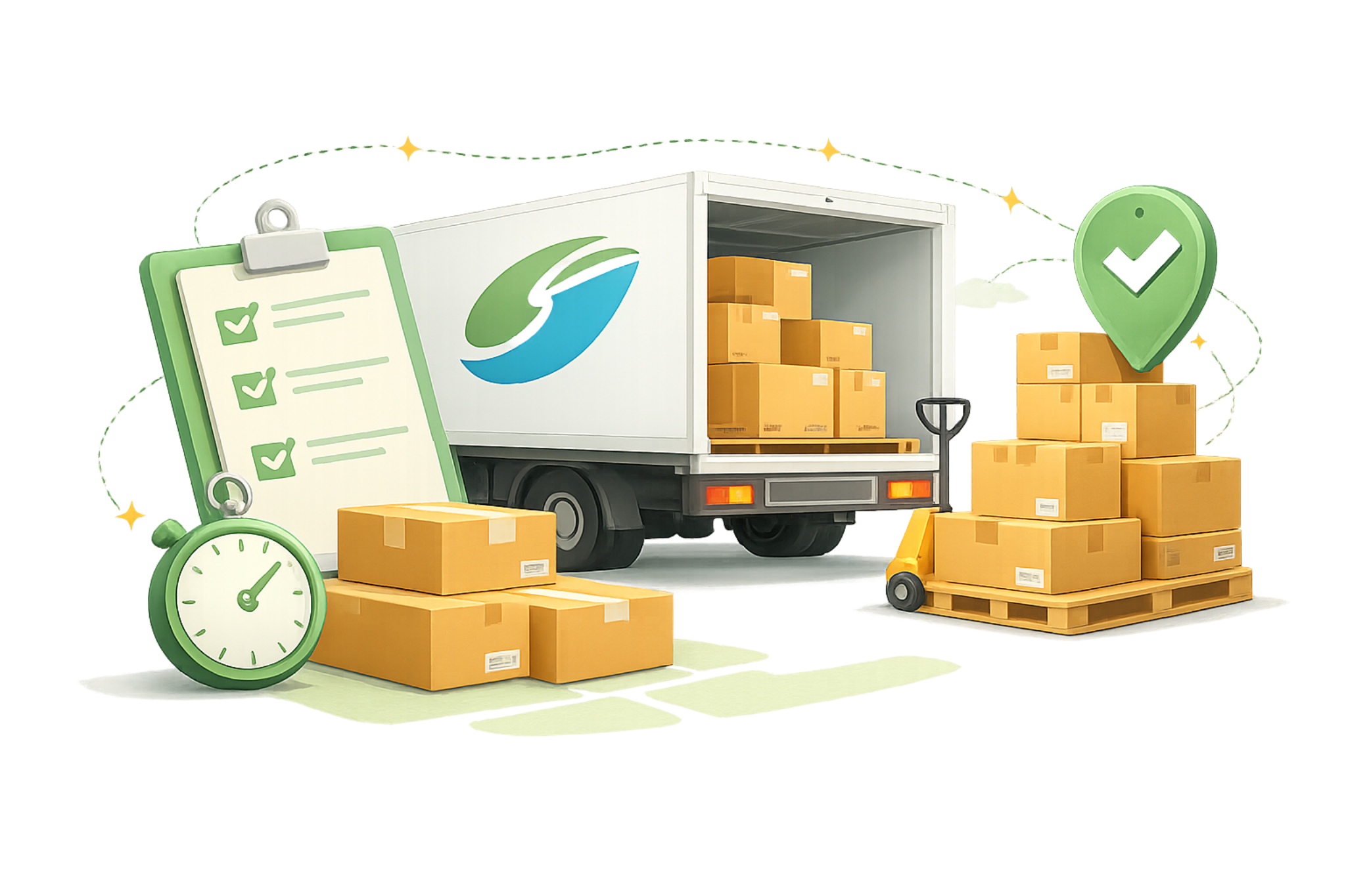 Fast shipping coordination across the delivery workflow.